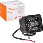 aled008 LED Square Headlight 4 LED Lens 4D 12W (82x75x75) 12/24V (ALED008)