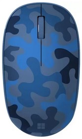 Фото 1/5 Мышь Microsoft Bluetooth Mouse Camo SE Blue Camo (8KX-00019)