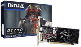 Видеокарта Ninja (Sinotex) Ninja GT710 1GB 64bit DDR3 DVI HDMI CRT PCIE | купить в розницу и оптом