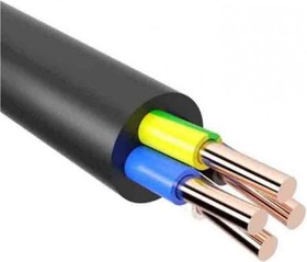 Силовой кабель ВВГнг(А)-LS 4x2,5ок 0,66кВ (n) (з) 100 (м) Т0000113392
