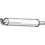 154-399, Resonator, FORD Focus II 1.6-2.0 11/04-