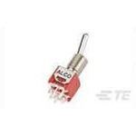 2267079-1, Switch Toggle ON None ON SPDT Baton Lever Wire Wrap 20VAC 20VDC 0.4VA ...