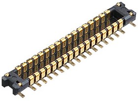 AXG260144, Mezzanine Connector, Header, 0.35 мм, 2 ряд(-ов), 60 контакт(-ов), Поверхностный Монтаж
