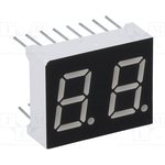 LDD040BUE-101A-03, Дисплей: LED, 7-сегментный, 10,16мм, 0,4", II.зн ...