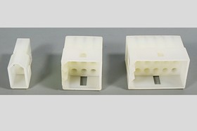 Разъем питания TU розетка , контакты 1x 2, шаг P6.3, монтаж на кабель, TU-1x2F