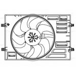 LFK1812, Вентилятор радиатора Skoda Octavia A7 (13-)/VW Tiguan II (16-) 1.8T/2.0T (с кожухом) (LFK 1812)