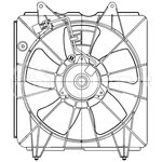 LFK 2304, Э/вентилятор охл. с кожухом