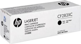 Фото 1/6 CF283XC, Контрактный картридж HP 83X лазерный увеличенной емкости (2200 стр)