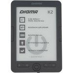 Электронная книга Digma K2 Dark Grey