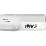 HI-USB2128GBTW, USB Flash накопитель 128Gb HIPER Groovy T128 White