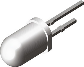 Фото 1/2 BPV10 Near Infrared Radiation, Visible Infrared Radiation Si Photodiode, Through Hole 5mm package