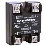 HD60125G, Solid State Relay - 4-32 VDC Control Voltage Range - 125 A Maximum ...