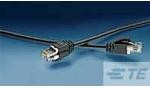2178127-1, Cable Assembly Patch Cord 2m 26AWG Modular Plug to Modular Plug 10 to 10 POS PL-PL Box