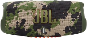 Фото 1/6 JBL Charge 5 камуфляж Портативная акустика (2.0 2 x 20 Вт, Bluetooth, USB, 7500 mAh, JBLCHARGE5SQUAD)