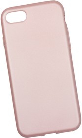 Фото 1/2 Силиконовый чехол LP для Apple iPhone 7 TPU розовое золото, непрозрачный