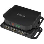 CV0142, Switch; HDCP 2.2,HDMI 2.0,with holder; black; Out: HDMI socket
