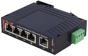 Фото 1/3 SL-5ES-1, Switch Ethernet; Number of ports: 5; 10?30VDC; RJ45; IP30