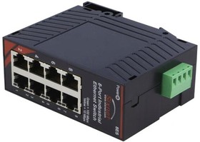 Фото 1/2 SL-8ES-1, Switch Ethernet; Number of ports: 8; 10?30VDC; RJ45; IP30