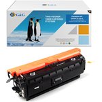 GG-CF360X, Картридж G&G, аналог HP CF360X/508X черный 12.5k с чипом