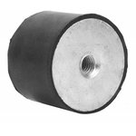 25.30M6-C, Vibration isolation support 25.30M6-C, type C, thread diameter M6 ...