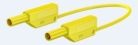 28.0125-200-24, Test lead, 32A, 1kV, Yellow, 2m Lead Length