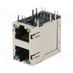 RJJS88A403EJH016, Гнездо, RJ45, PIN: 8, Кат: 5, экранированный, Конф: 8p8c