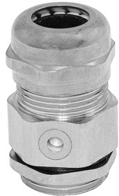 Фото 1/2 PG11 (5-10) vent brass, Кабельный ввод с вентиляцией PG11, 5-10 мм, латунный