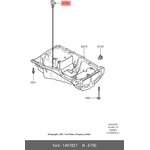1497827, Щуп масляный Galaxy 2006-2015, Mondeo IV 2007-2015, S-MAX 2006-2015