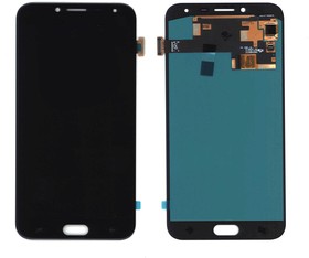 Дисплей для Samsung Galaxy J4 2018 SM-J400F в сборе с тачскрином (OLED) черный
