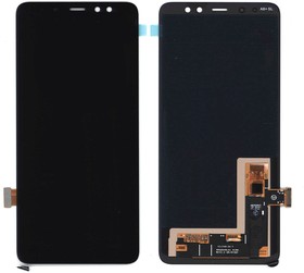 Дисплей для Samsung Galaxy A8 Plus (2018) A730F OLED Full Size черный