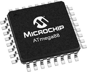 Фото 1/4 ATMEGA88V-10AU, 8bit AVR Microcontroller, ATmega, 10MHz, 8 kB Flash, 32-Pin TQFP
