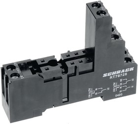 6-1415035-1, Relay socket 2-pole RT Industrial Power Relays
