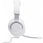 JBL QUANTUM 100 белая Игровая гарнитура (miniJack 3.5 мм, 40 мм, JBLQUANTUM100WHT)