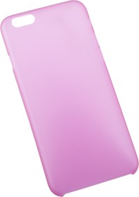 Фото 1/2 Защитная крышка LP для Apple iPhone 6, 6s 0,4 мм розовая, матовая