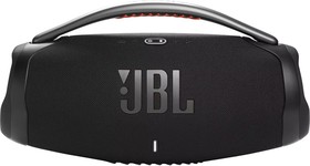 Фото 1/6 JBL BOOMBOX 3 черная Портативная акустика (JBLBOOMBOX3BLKEP)