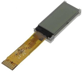 DEM 128048AFGH-PW, Дисплей: LCD, графический, 128x48, FSTN Positive, 40x17,15x5,5мм