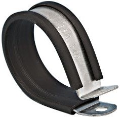 JPC008MS, P Clip Mild Steel 8mm
