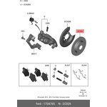 1704765, Диск тормозной задний Focus 2011-, C-MAX 2010-