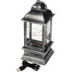 501-060, Декоративный светильник Сияние с конфетти, USB