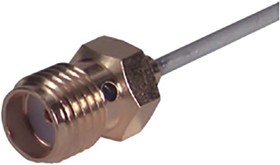 21_SMA-50-1-2/111_NE, RF Connectors / Coaxial Connectors SMA straight cable jack(f)
