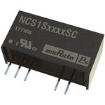 NCS1S1205SC, Isolated DC/DC Converters - Through Hole 1W 12VIN 5VOUT DC/DC