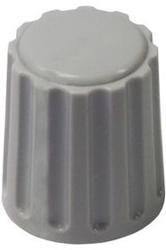 020-2310, Classic Collet Knob ø10mm, Grey, Glossy, Without Indication Line