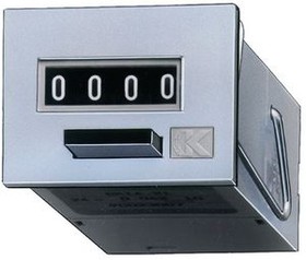 1.180.210.013, Electromechanical Pulse Counter Analogue 4 Digits 10Hz 24VDC