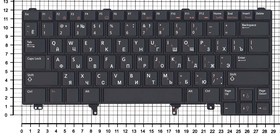 Фото 1/2 Клавиатура для ноутбука Dell Latitude E6320 E6420 E5420 черная с подсветкой без трекпойнта