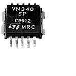 VN750PTTR-E, Power Switch ICs - Power Distribution 36V 6A HIGH SIDE