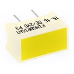 DE/2YD, Подсветка LED, желтый, Линза: матовая, желтая, -d: 588нм, 9-31мкд