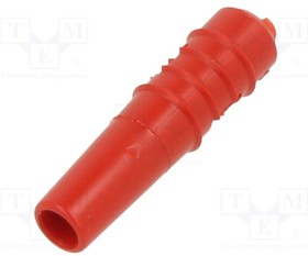 2 mm insulating grommet, solder connection, red, 22.2010-22