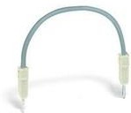 2009-402, TOPJOB®S wire jumper - insulated - 60 mm long - conductor cross section 0.75 mm² - suitable for 2000 and 2020 ser ...