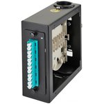 38M-30-2L-06BL, Комплект планка Q-SLOT с 6 адаптерами дуплекс LC OM3 ...