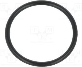 O-19X1.5-70-NBR, Прокладка O-ring, NBR, Thk: 1,5мм, dвнутр 19мм, черный, -30-100°C